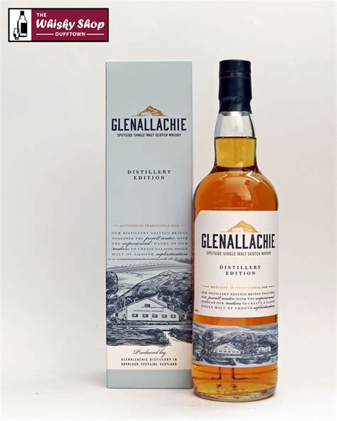 The GlenAllachie Distillers shop.